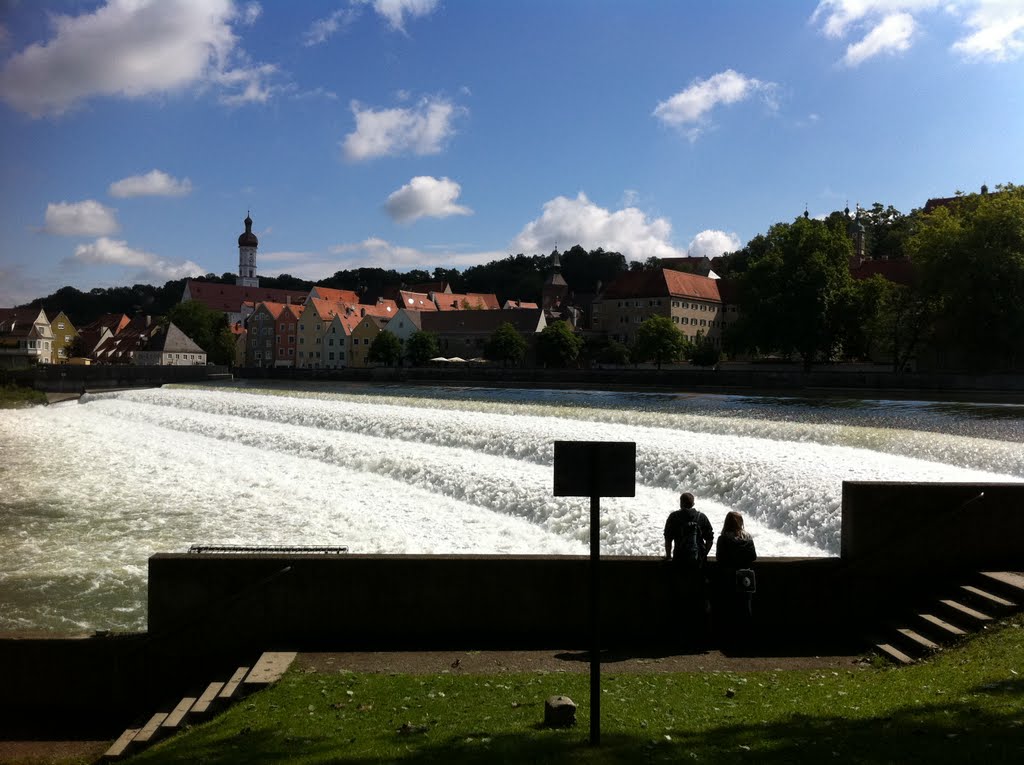 Wasserfall am Lech by Techtronik