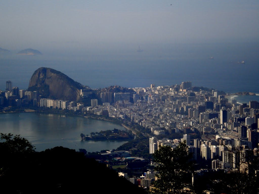 VIEW FROM CHINESE VIEW - TIJUCA NATIONAL PARK - RIO DE JANEIRO - BRASIL by Ana Galvao