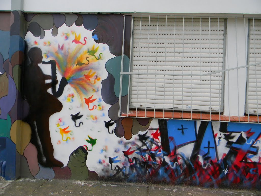 Graffiti CEU Campus by Cultmap