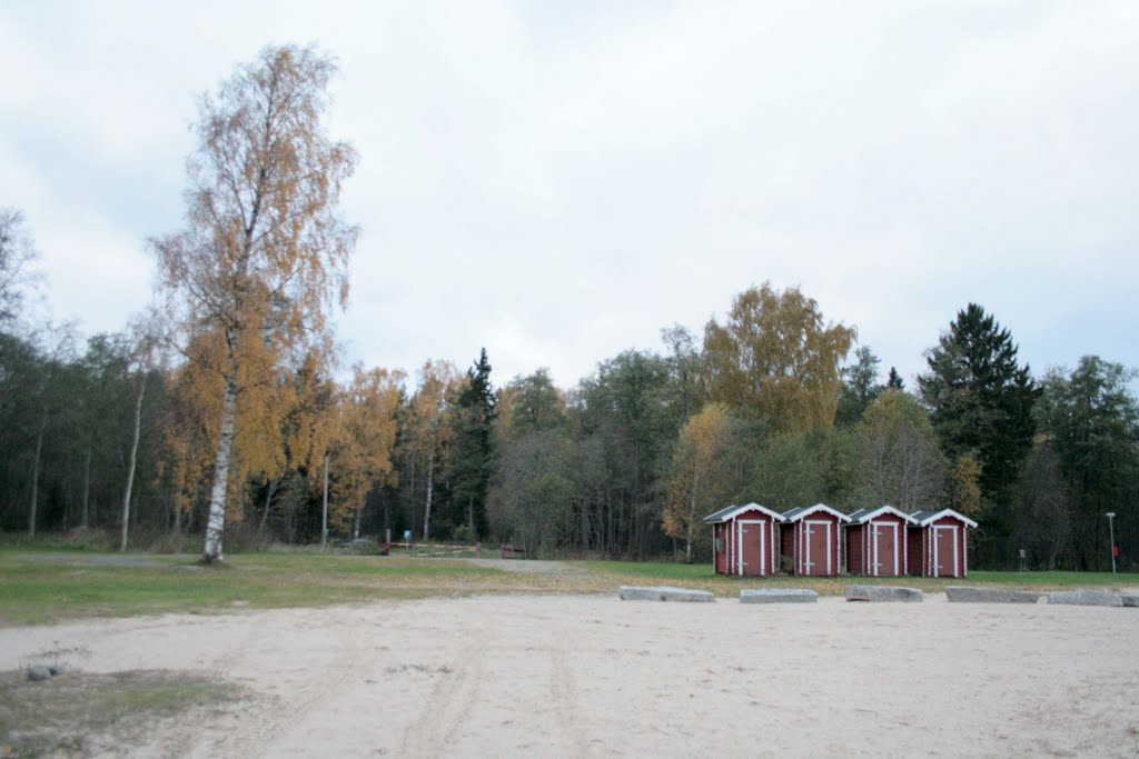 Kristiinankaupunki, Pukinsaari Camping, Beach, 17 October 2011 by Johanan Järvinen