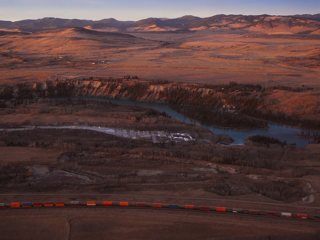 Bow River Aerial by Jessica G.