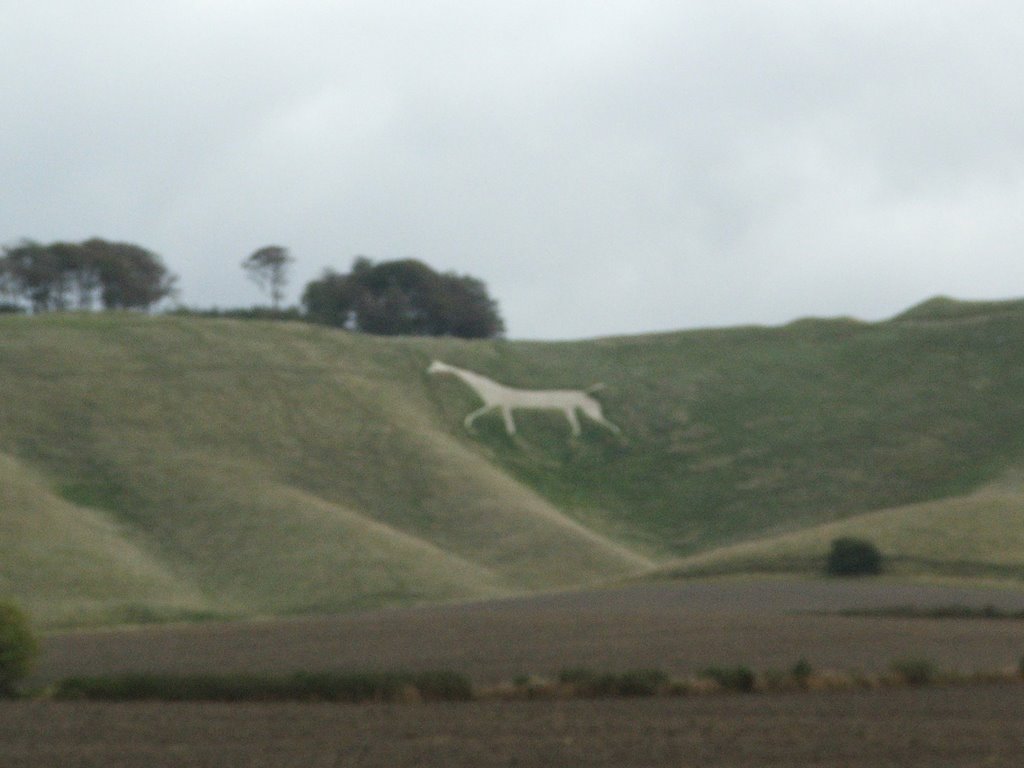 Calne white horse by cazanddave