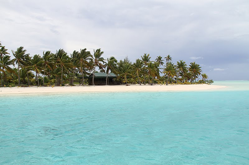 Aitutaki, One Foot Island (Motu Tapuaetai), Cook islands by worldtimezone