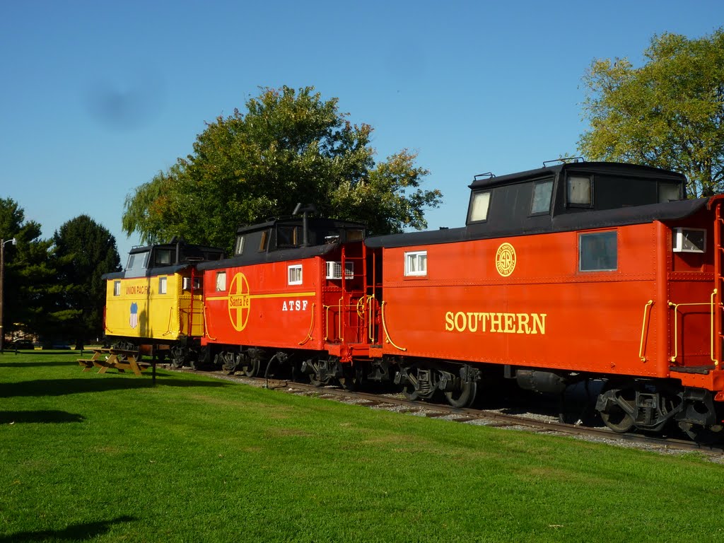 The Red Caboose Motel & Restaurant by aelder2259