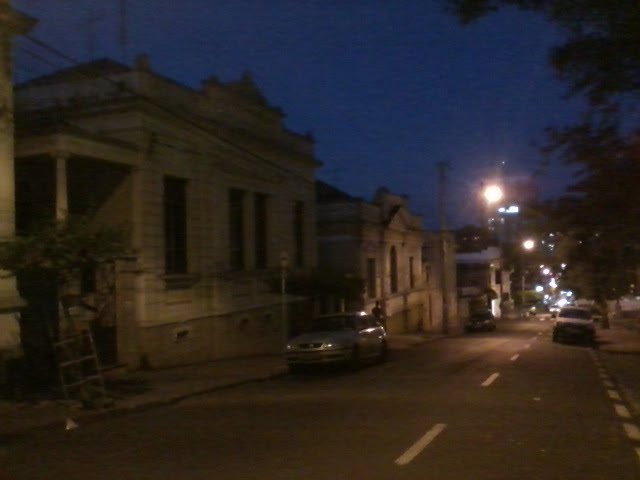 Rua Major Prado a Noite - Tiburcio Jau by Luis Tiburcio-Jaú sp