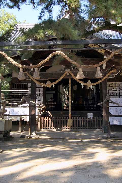 Haiden Hall of Inano-jinja Shrine by nutakku