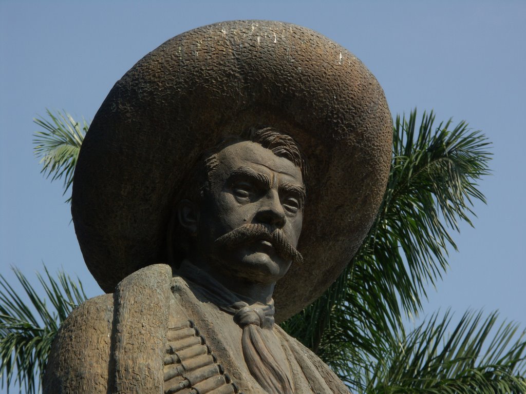 Emiliano Zapata's sculpture by José Luis Pérez De C