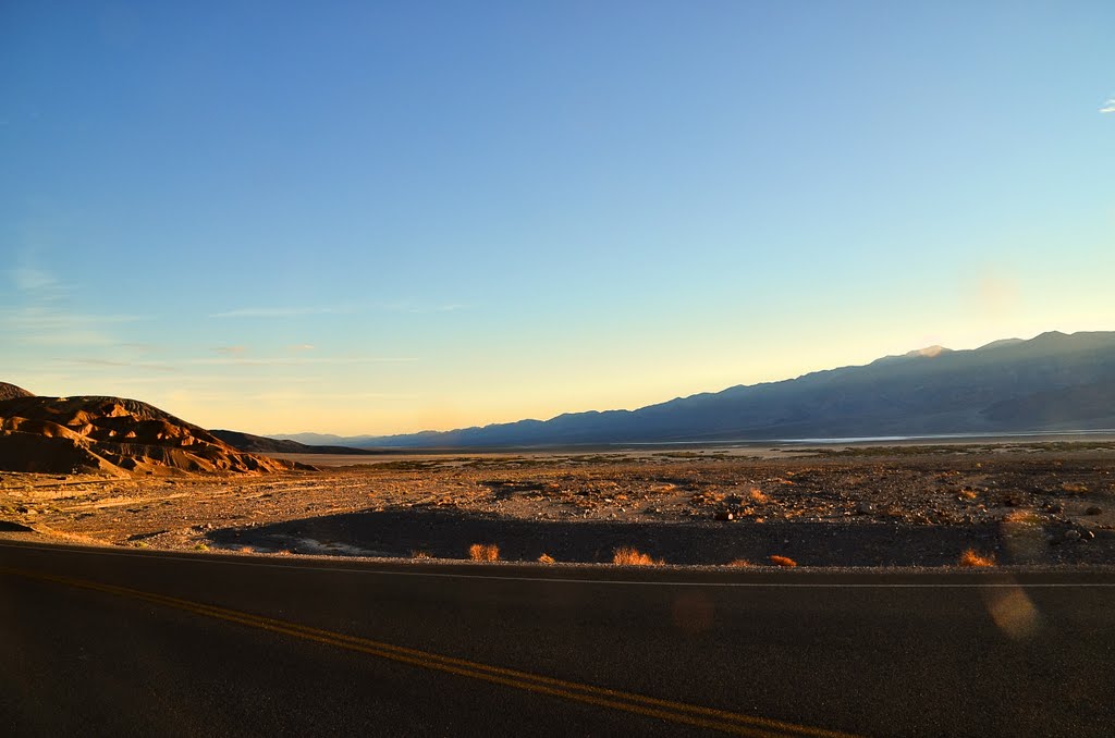 Return from furnace creek to Stove Pipe Wells. by Mike McDonald