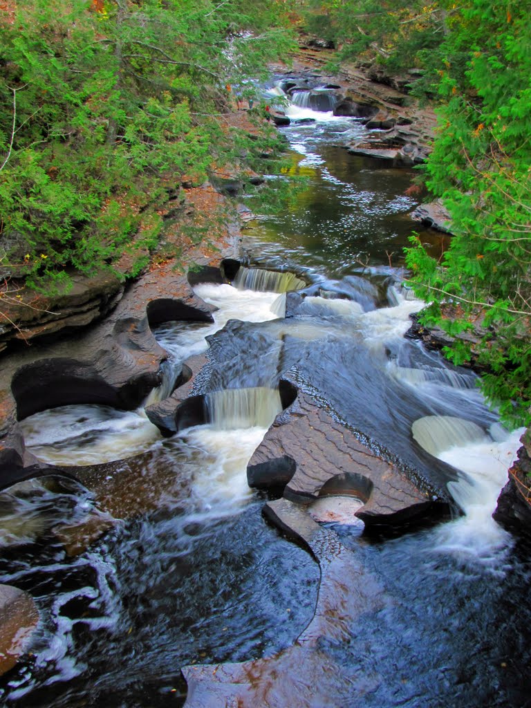 Presque Isle River in the Porcupine Mountains by Alex Young