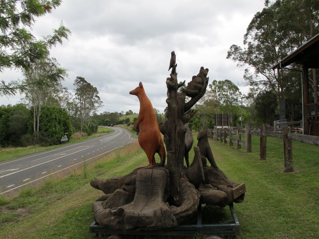 Wood Works, Forestry and Timber Museum,Gympie. looking north.20-10-2011. by kaptonkaos