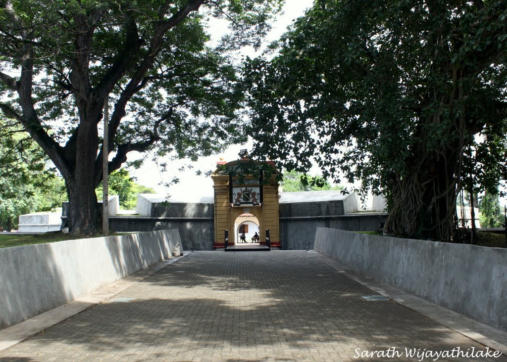 Entrance Star Fort - Mathara. by Sarath.Wijayathilaka