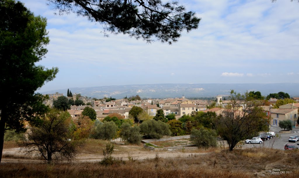 France Alleins Le Village by Claude Roussel-Dupré