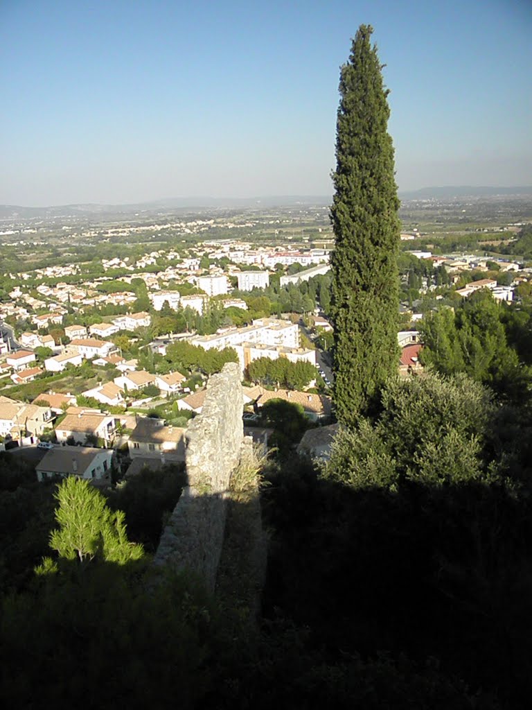 Vue du Château des Guilhem by zicx