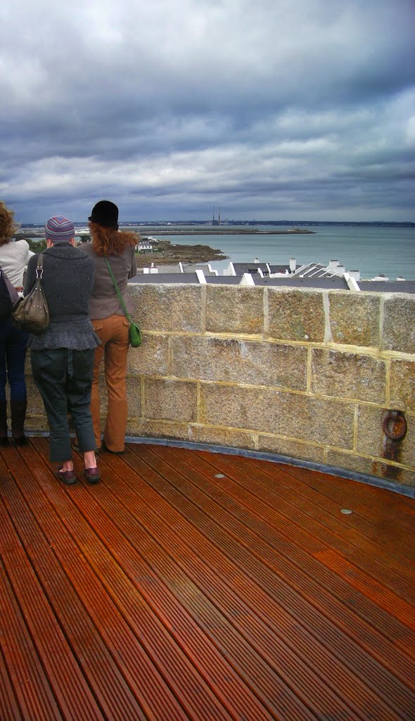 Open House Dublin 2011 - Martello Tower No. 10, Dalkey, View North from Gun Platform by Owen J Fitzpatrick