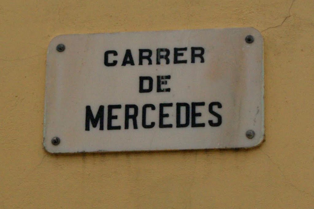 Placa de calle para MER. by ROBERT MORANCHO