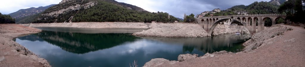 Panoràmica de l'embassament d'Ulldecona by dmingo