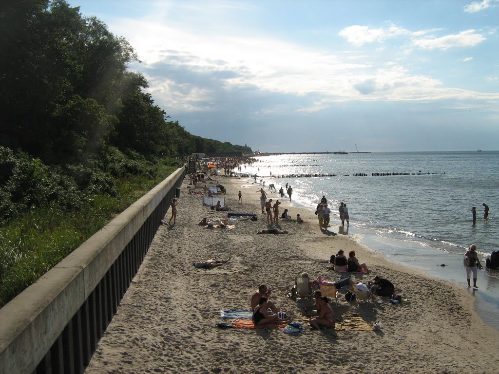 Kołobrzeg - Plaża - Morze Bałtyckie by fot.Wierciński Józef