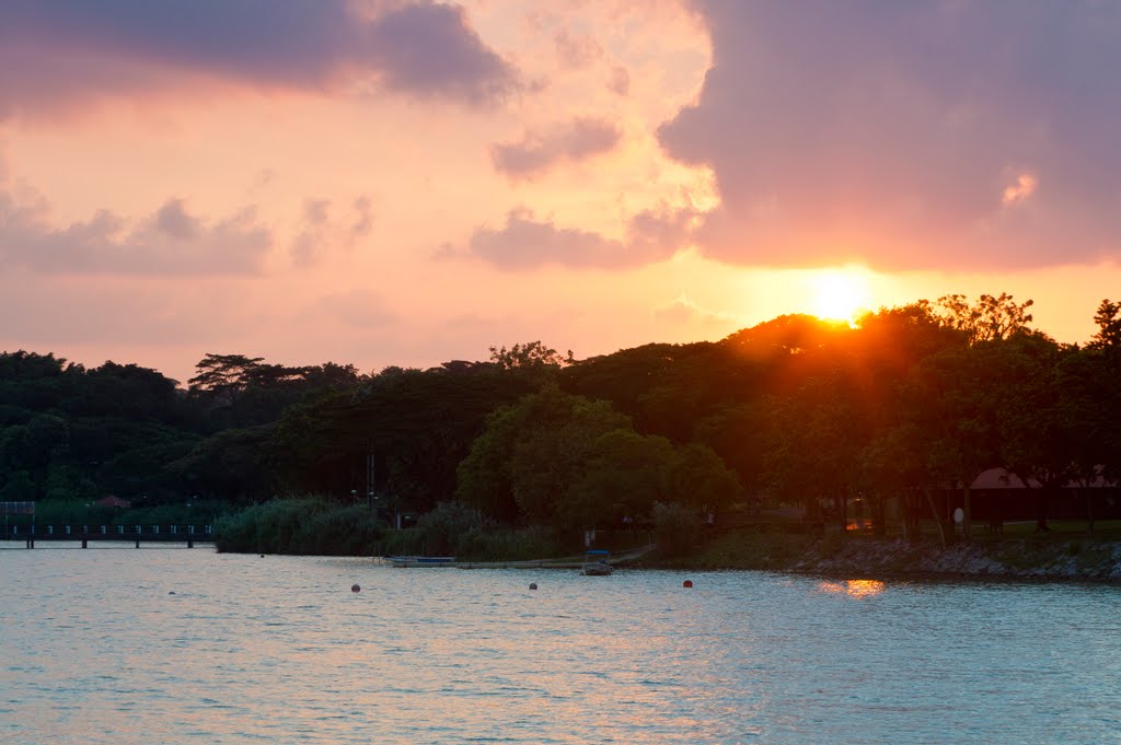 Lower Seletar reservoir by FJ Sullivan