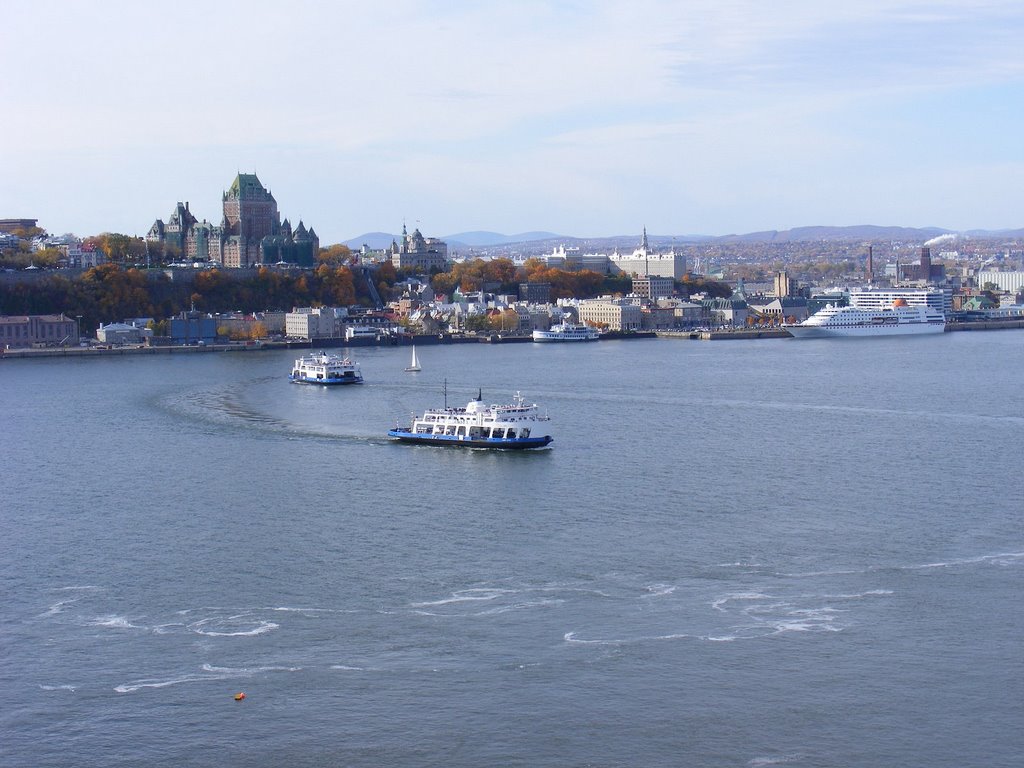 Québec vu de Lévis by René Côté