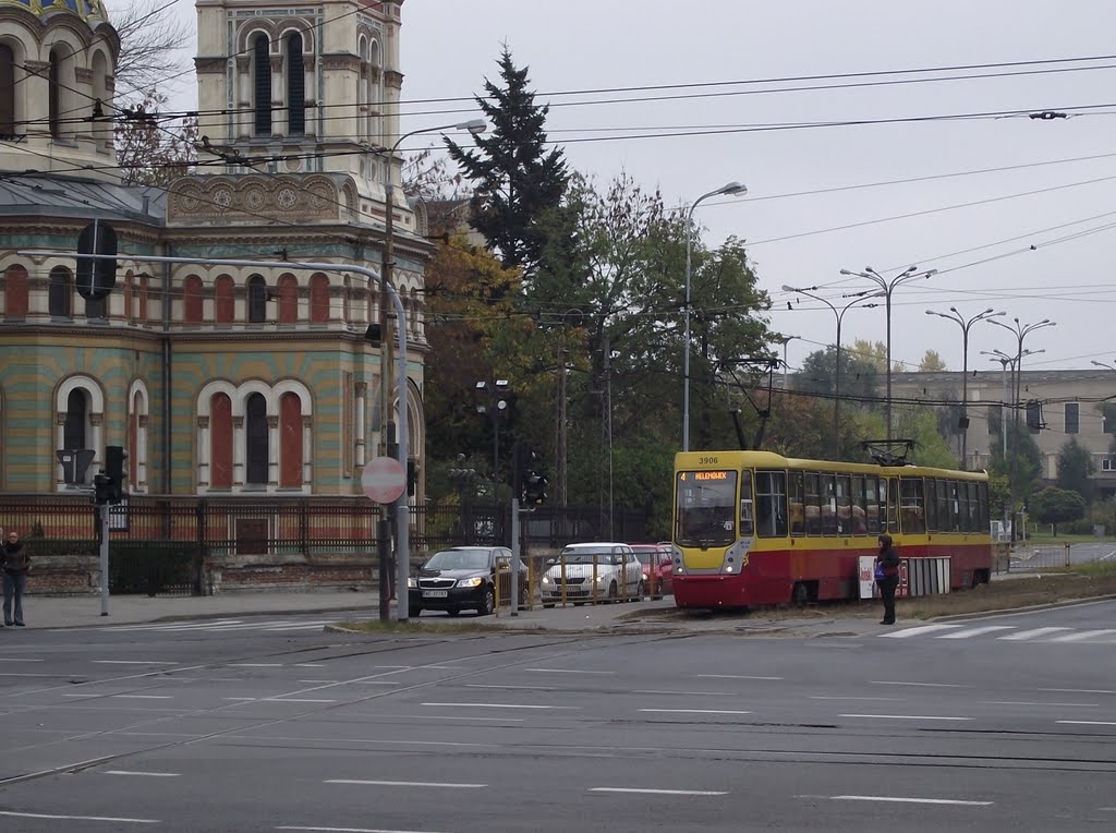 Łódź - skrzyżowanie Narutowicza , Kilińskiego by kreon1974