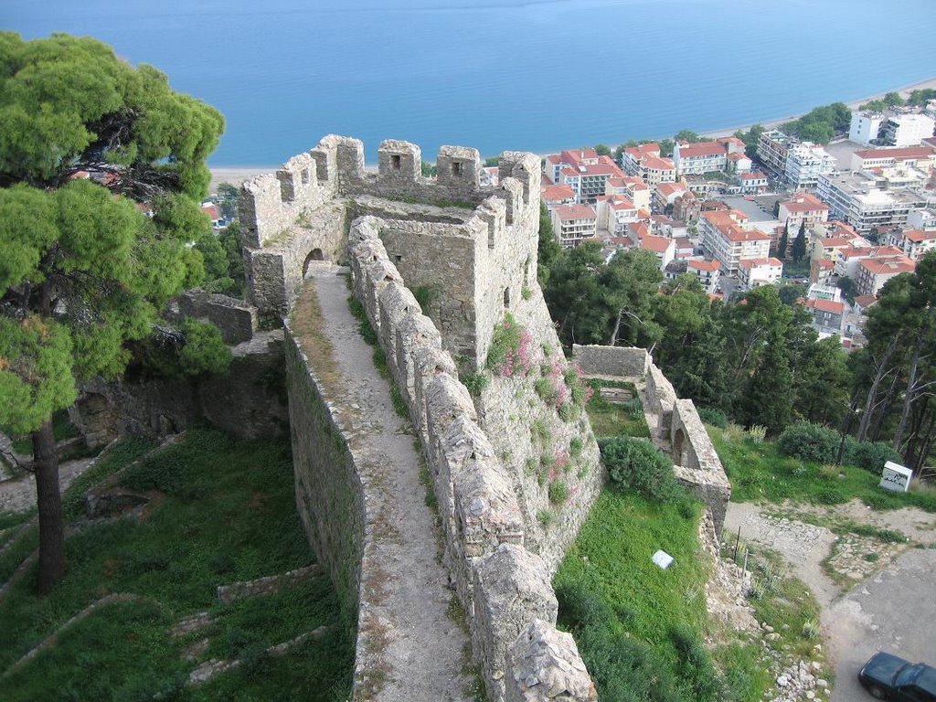 Nafpaktos, view from the fortress by Fotis Mavrelis