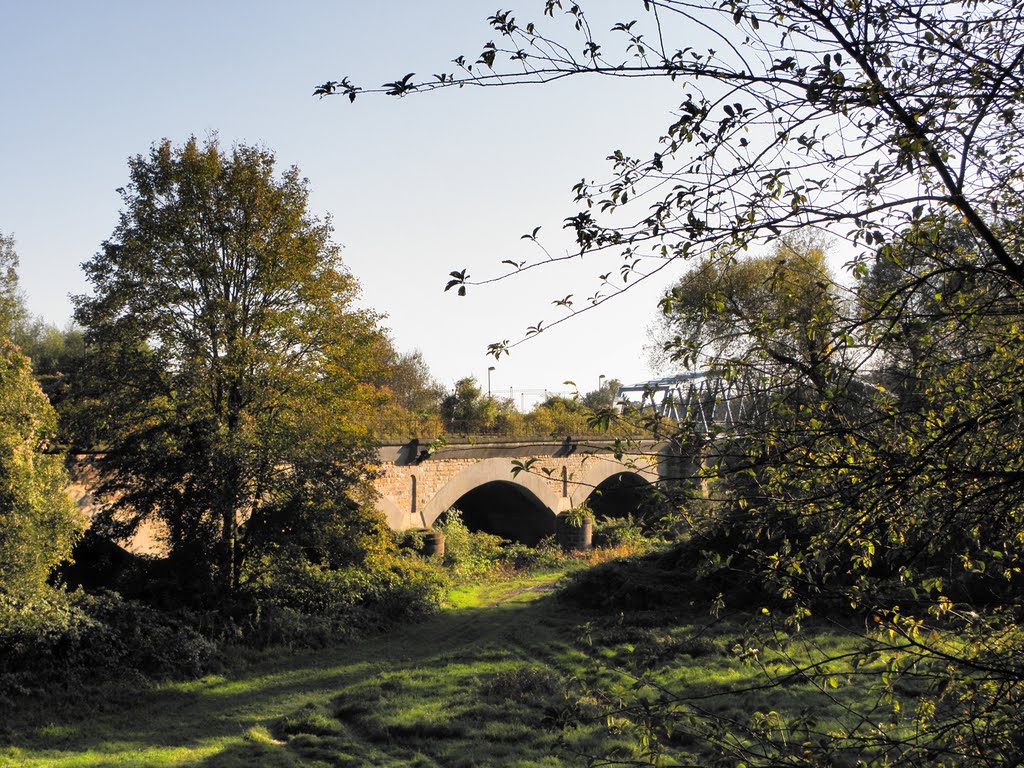 Brücke Richtung Mülheim Broich by Lotte 74