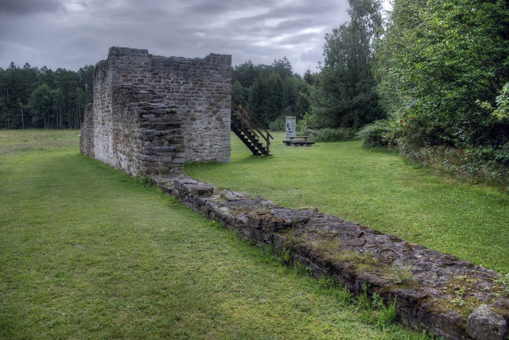 Historischer, römischer Limes-Wachturm by Luggi Leitner