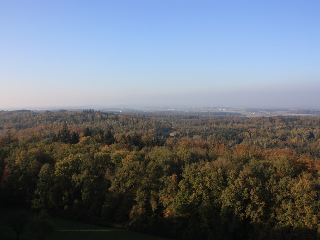 Burgbergturm Aussicht Rundblick Bild 2 Richtung Ilshofen NW by MH75