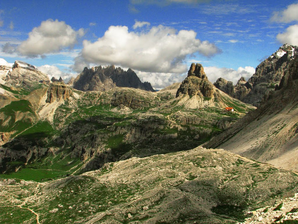 Dolomiti di Sesto -Torre Toblin-Rif. Tre Cime by Sławek Jagieła