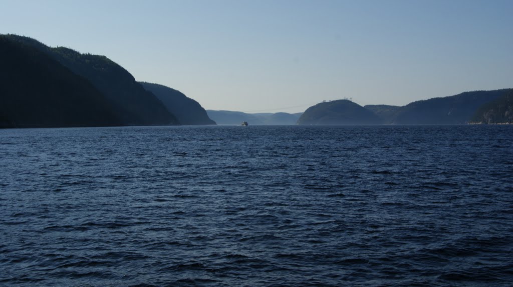 Fjord du Saguenay vue du traversier by la boulange