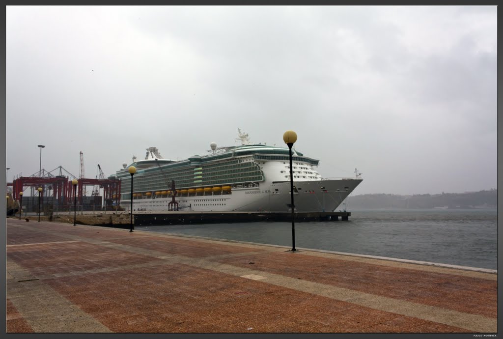 Independence of the Seas, Cais de Alcântara, Lisboa by Paulo Moreira