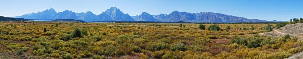 Grand Teton, WY by Robert Budinoff