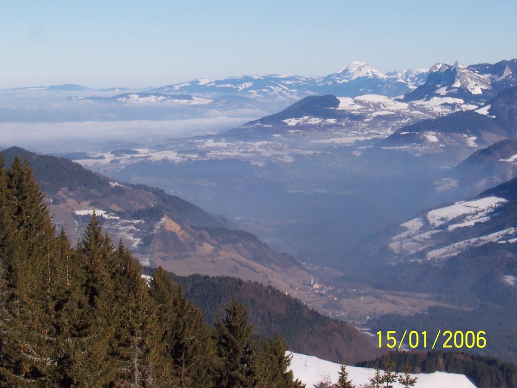 Depuis le Mont Forchat by patrick.vaudaux