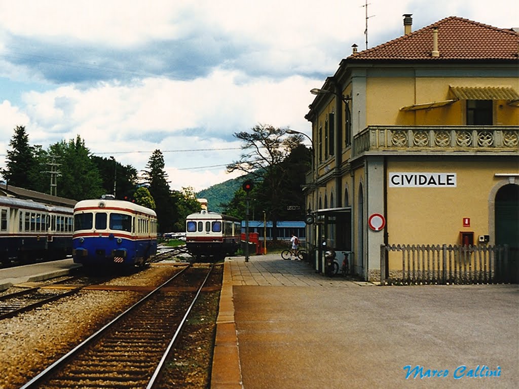 Stazione di Cividale FUC (lato binari) MC1999 by Marco Callini