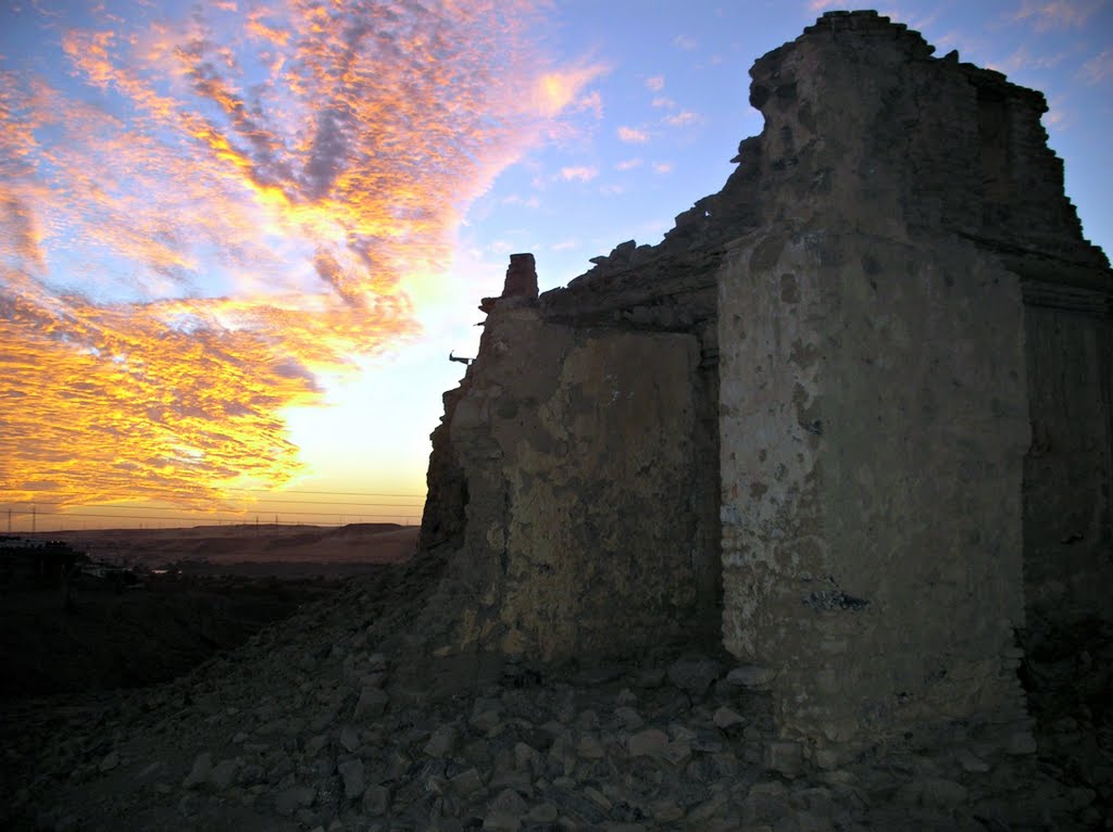 Sunset at an old Nubian Village in Asswan by Said Bustany