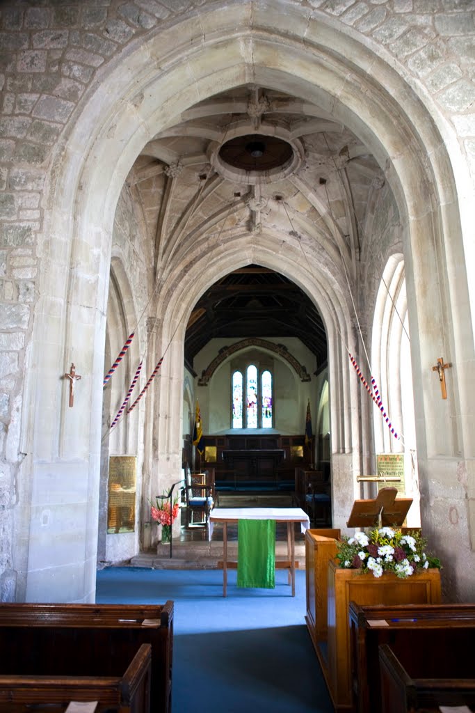 St Martin's Church, Barford St Martin by Neil MacDougall