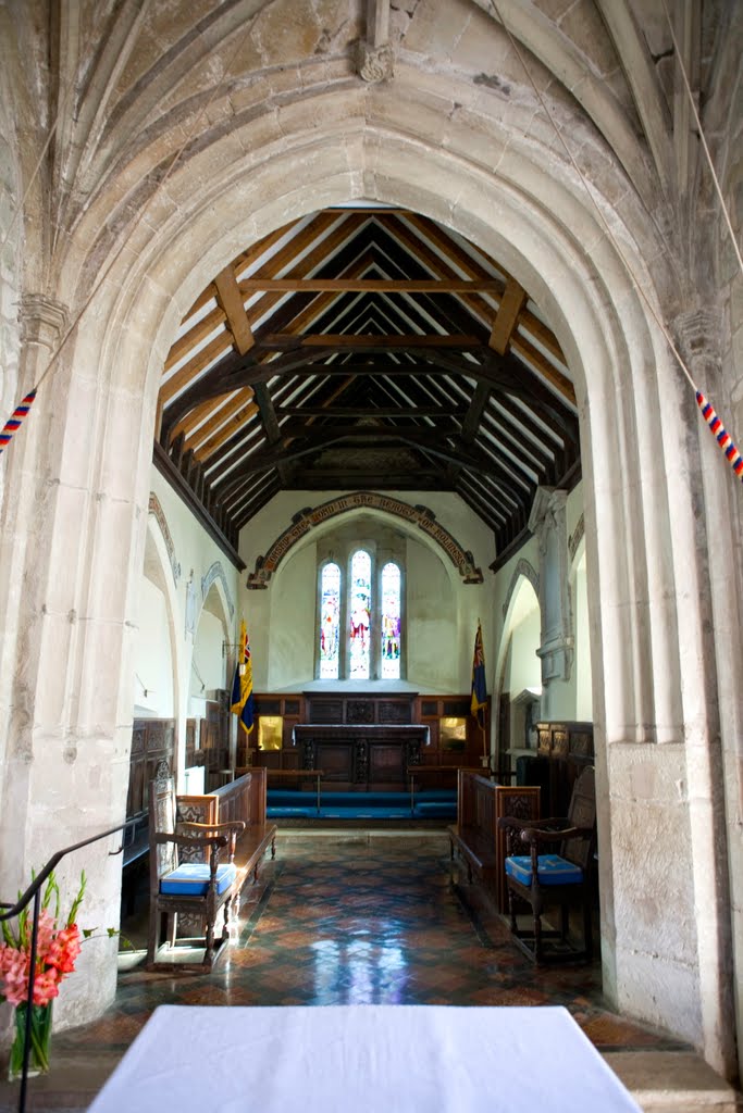 St Martin's Church, Barford St Martin by Neil MacDougall