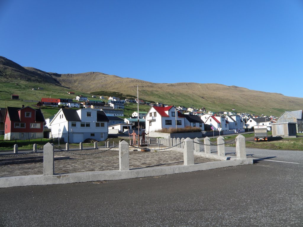 Trýkanturin, Líðarvegur, Vágur, Faroe Islands by Eileen Sandá