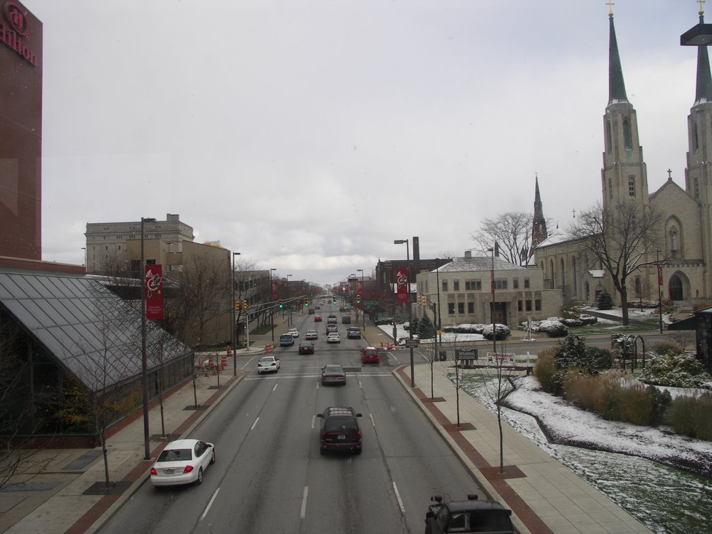 Fort Wayne- Jefferson Blvd Looking East by Skat Eye