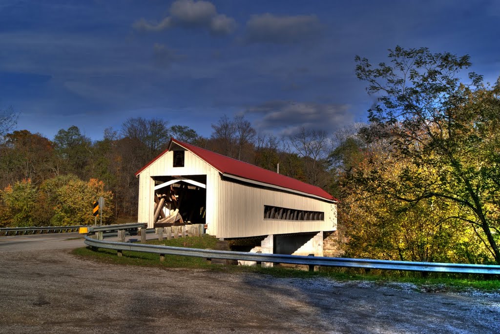 Mechanicsville Covered Bridge by miklacic