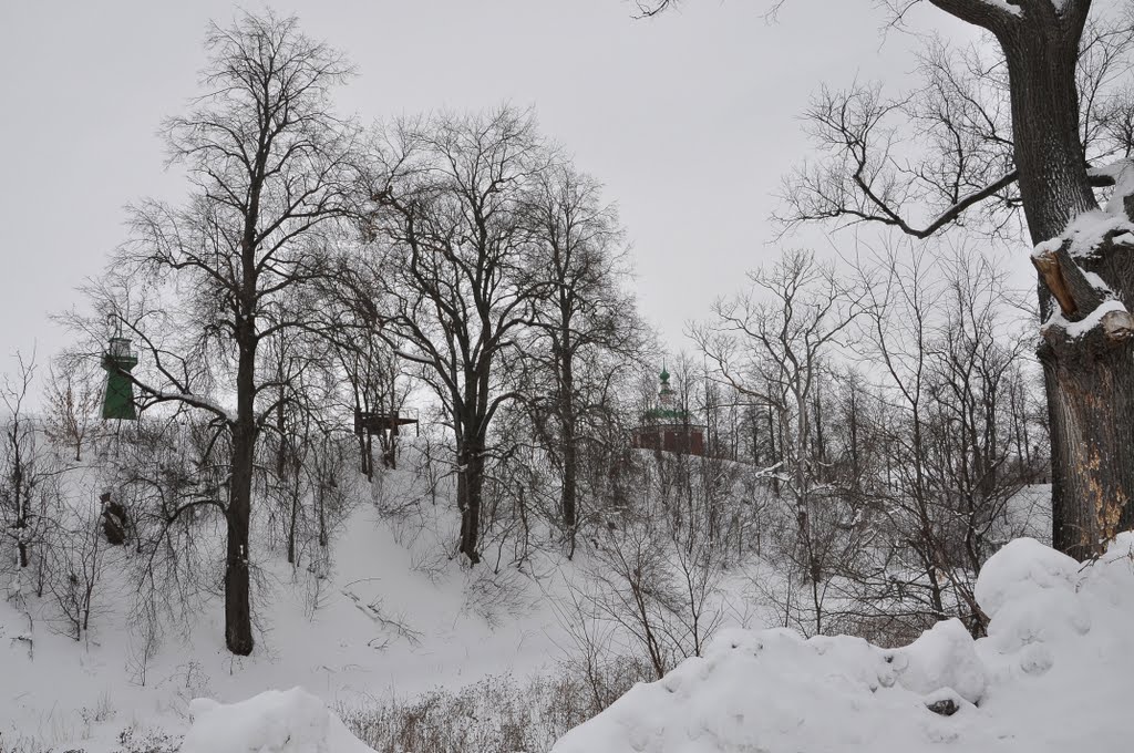 Earthen walls of Suzdal Kremlin by IPAAT