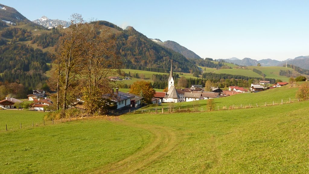 Blick auf Schwendt, Richtung Westen. Oktober 2011 by Hans Runck