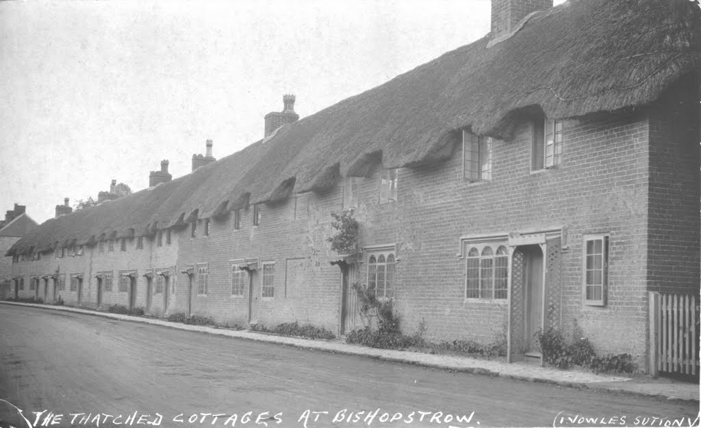 Bishopstrow, Warminster, Wiltshire c1914 by wylyevalleypostcards