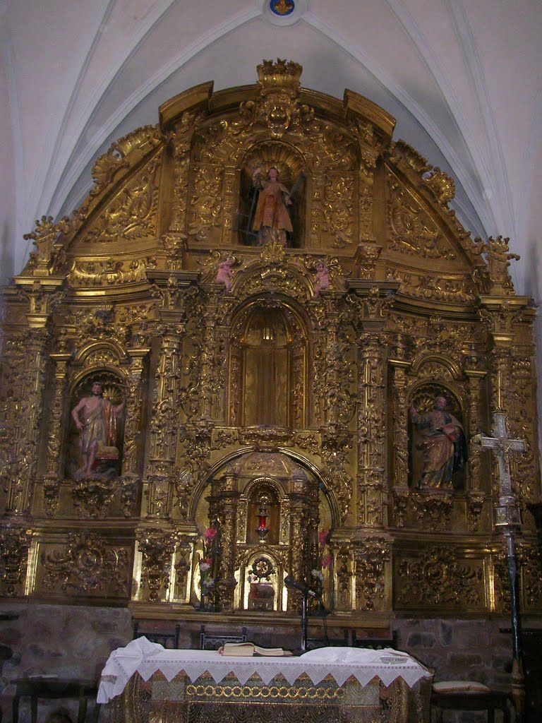 Retablo mayor de la Iglesia de la Virgen de las Eras. by José Ramón Francia S…