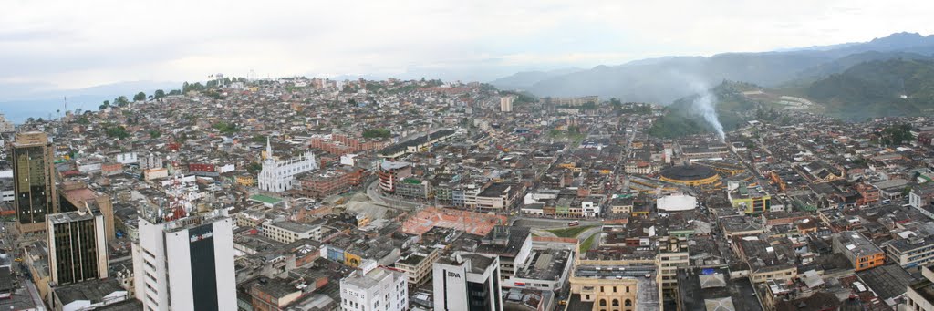 Vista De la Buzaca , Desde la Catedral De Manizales by fernando de los rios