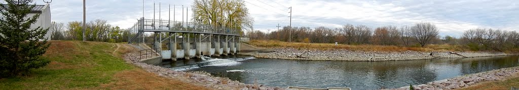 Ortonville, Mn Big Stone Lake Minnesota River Dam Panoramic View by 988757