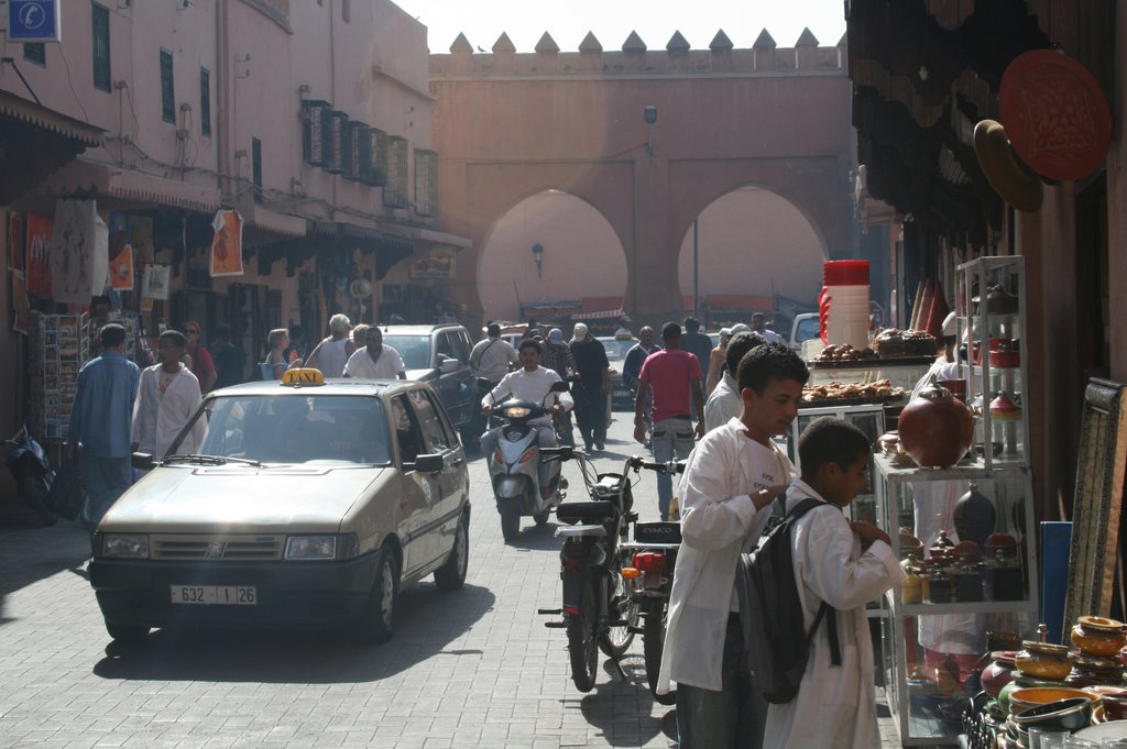 Kasba in Marrakech (Rue de la Kasba) by fkeutel