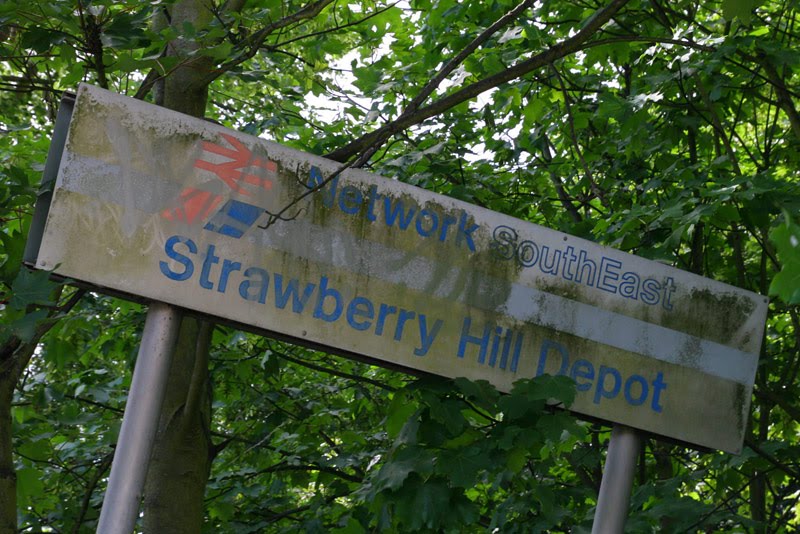 Strawberry Hill Depot Sign by Matt Taylor