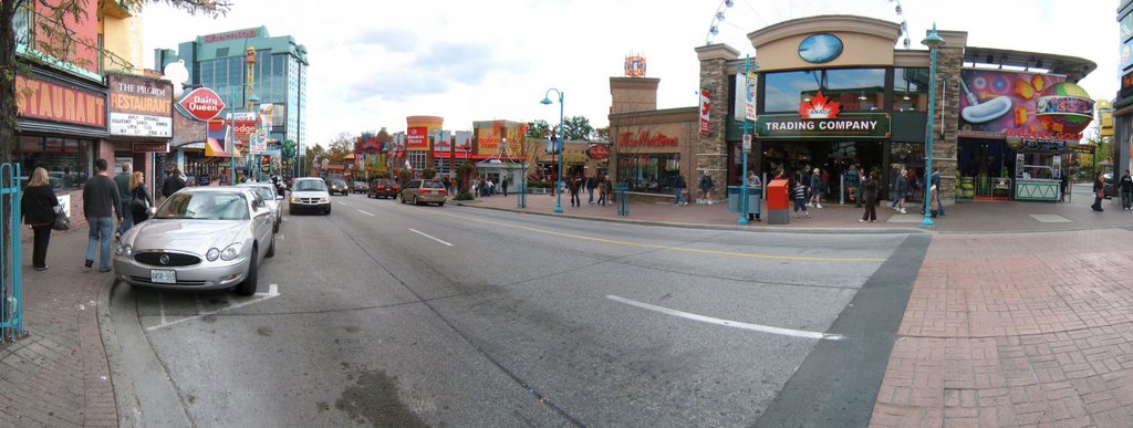 Clifton Hill in Niagara Falls, Canada by Matt Hodder