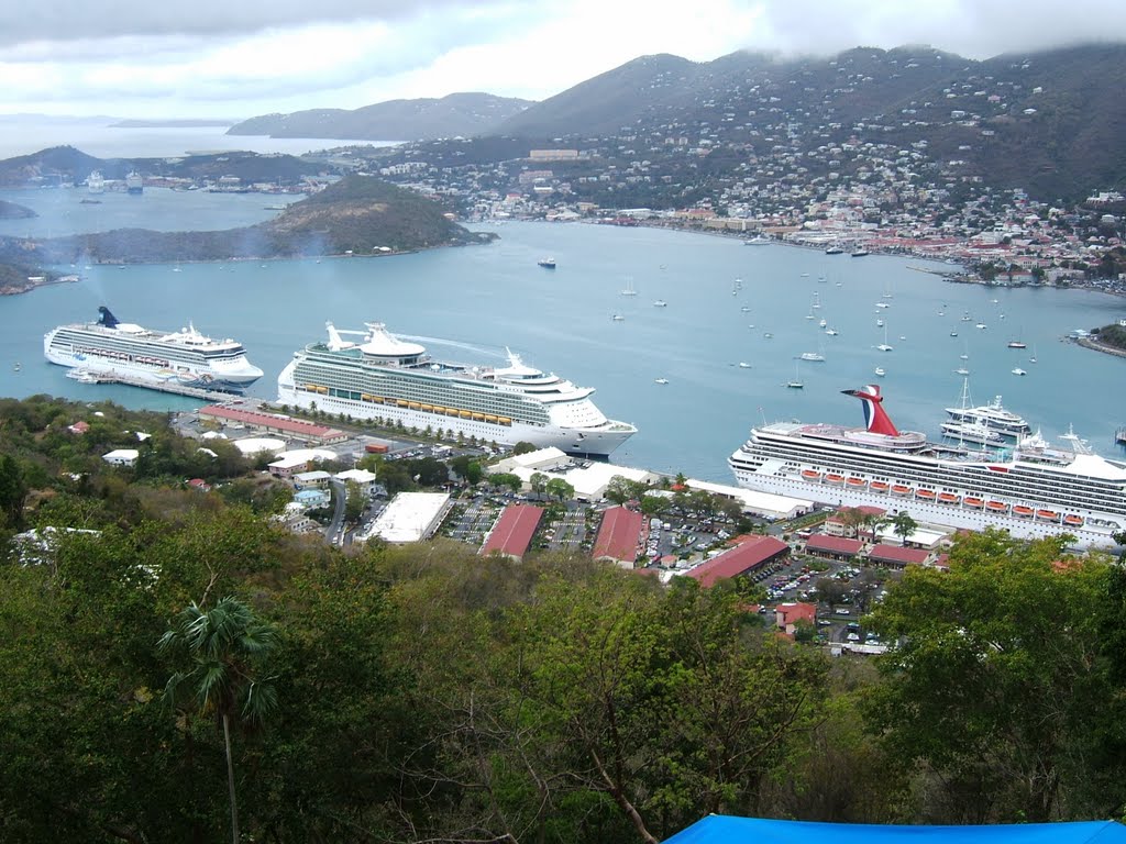 St. Thomas, Charlotte Amalie Hurbor by Edgor9